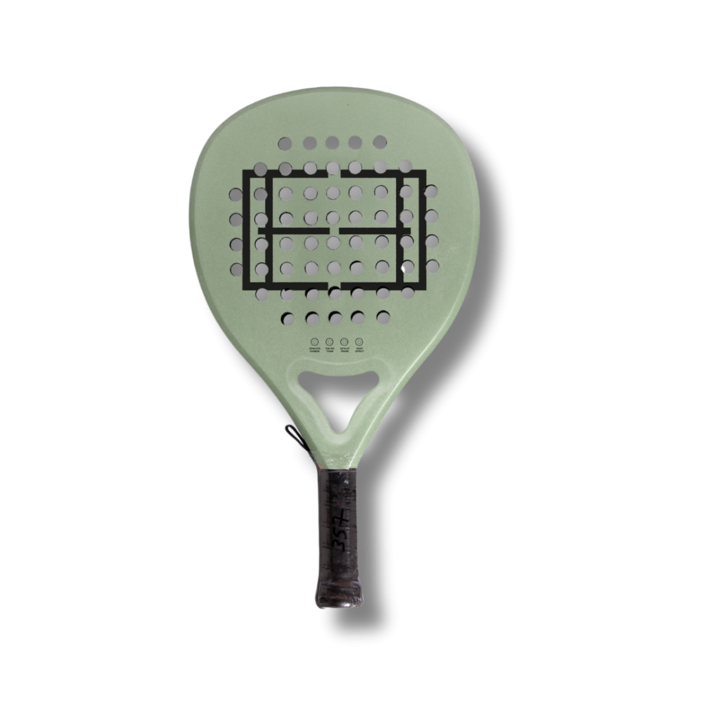 premium padel racket green
